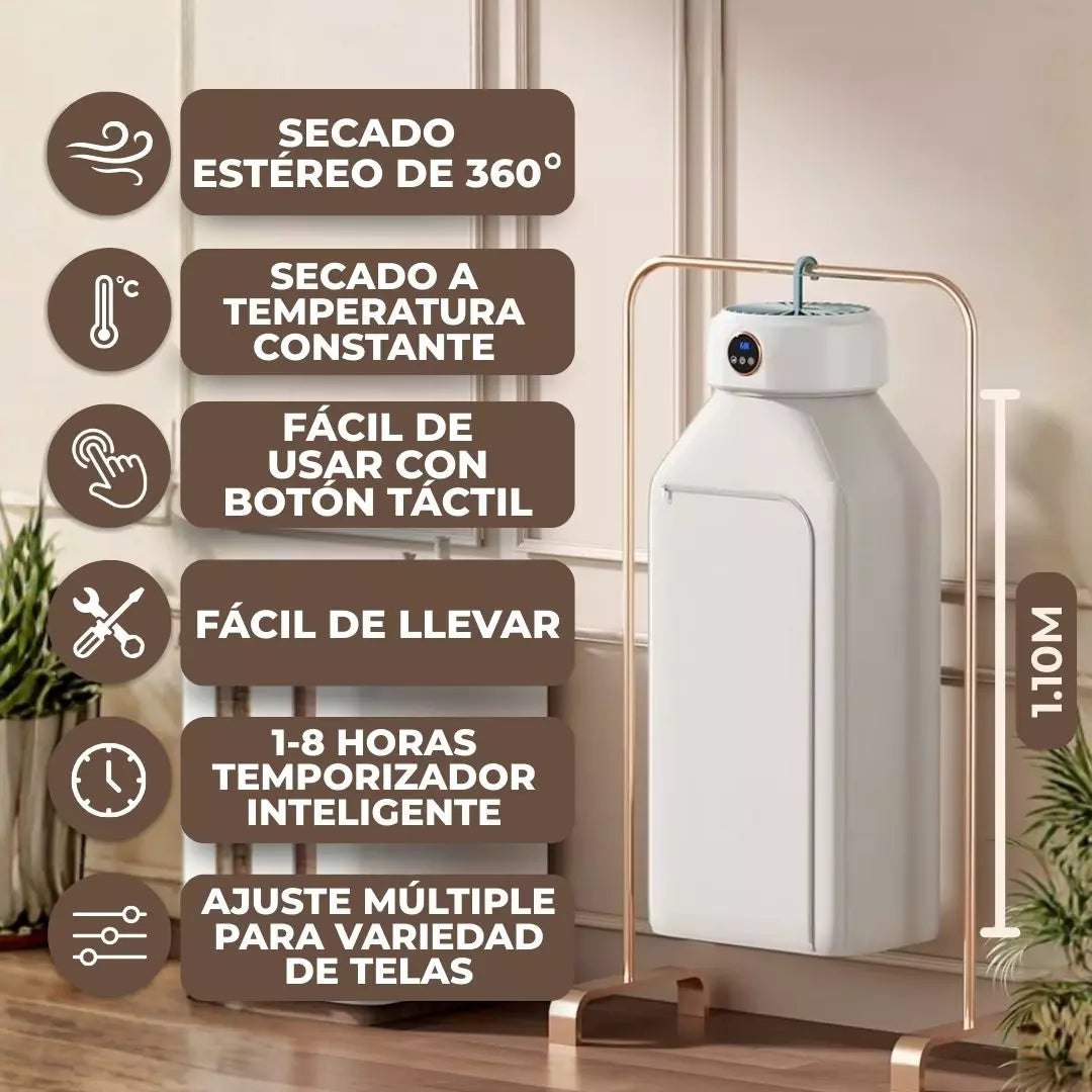 CleanAir® | Mini secadora portátil con limpieza UV